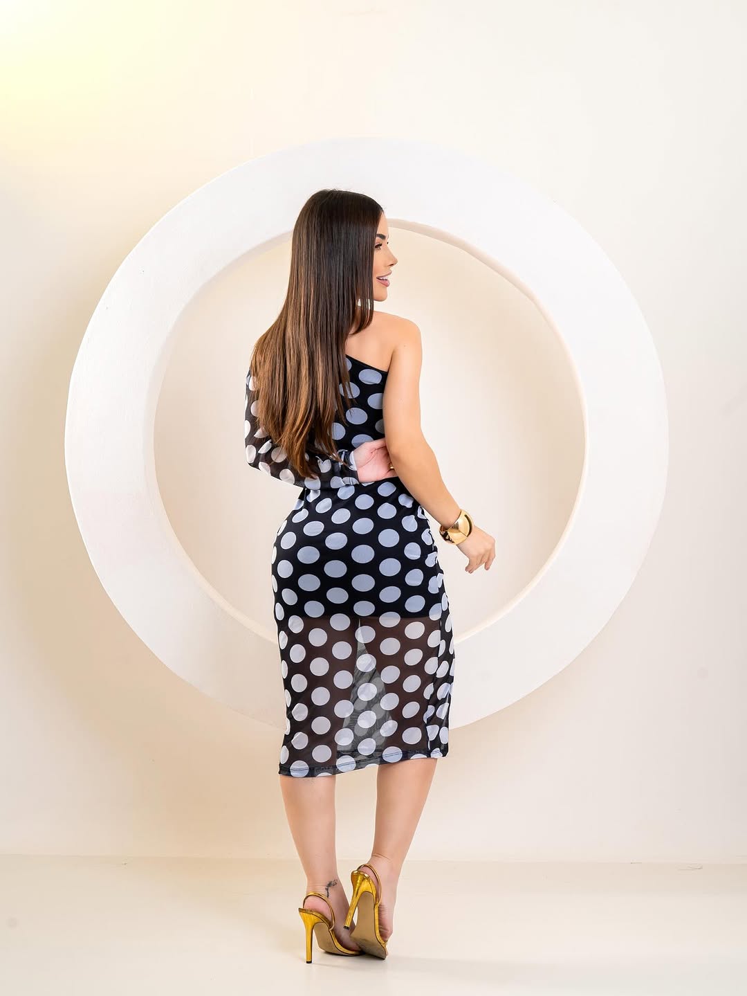 Vestido Luna Poá
