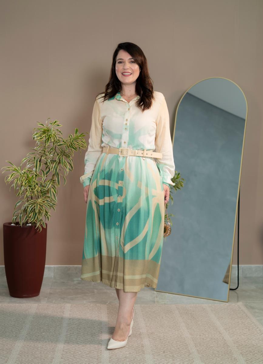 Chemise Luana Viscose Estampado