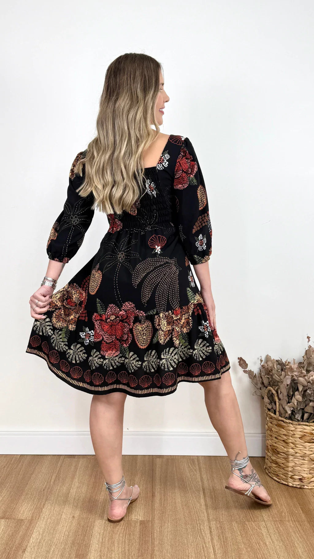 VESTIDO ADELIA FARM (VÁRIAS CORES DISPONÍVEIS)
