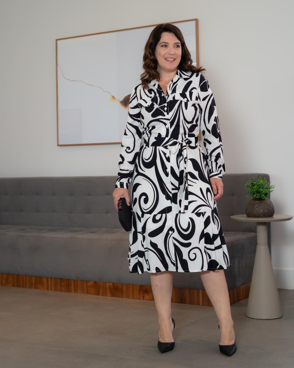 Vestido Viscose